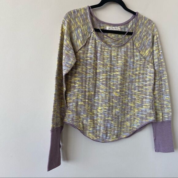 Free People-Space Out Long Sleeve Pullover (Medium) - Picture 4 of 10